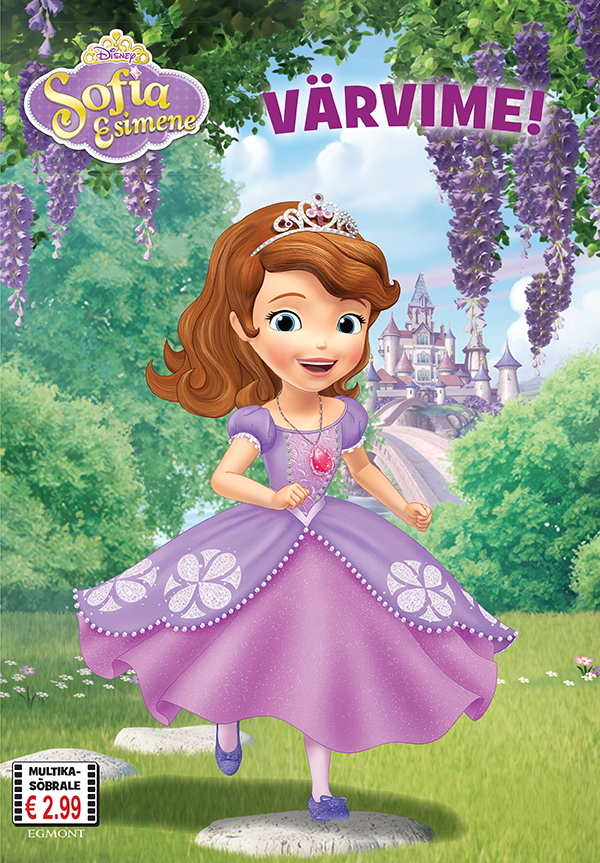 Multikasõbrale 2018. Sofia Esimene. Värvime!-0