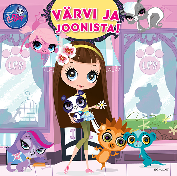 Littlest Pet Shop. Värvi ja joonista!-0
