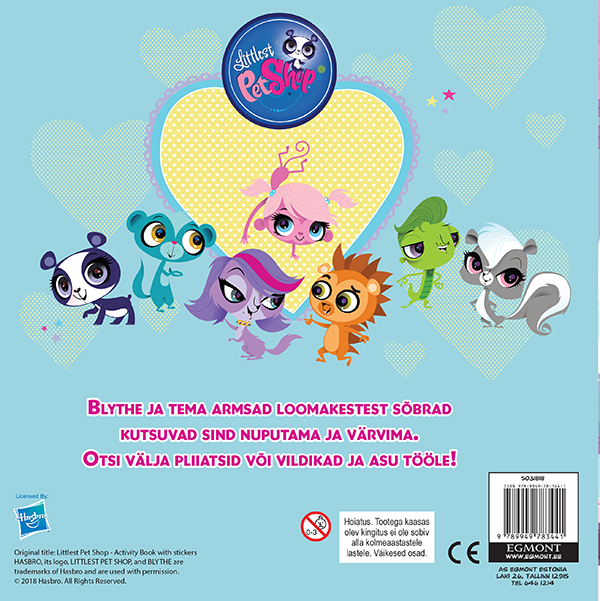 Littlest Pet Shop. Värvi ja joonista!-6384