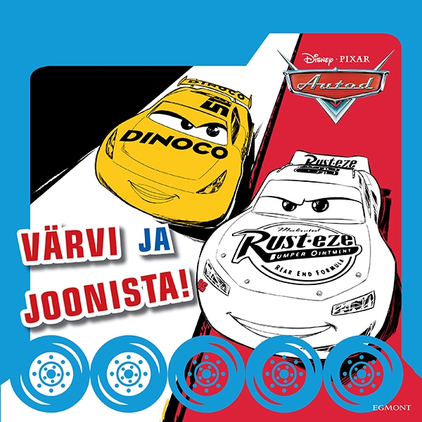 Autod. Värvi ja joonista!-0