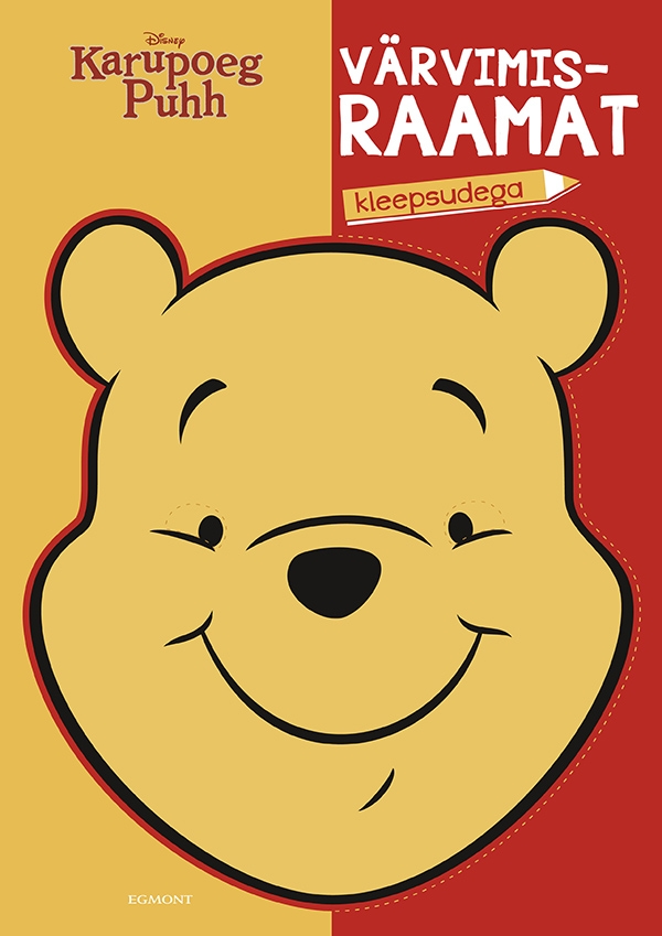 Karupoeg Puhh. Värvimisraamat kleepsudega-0