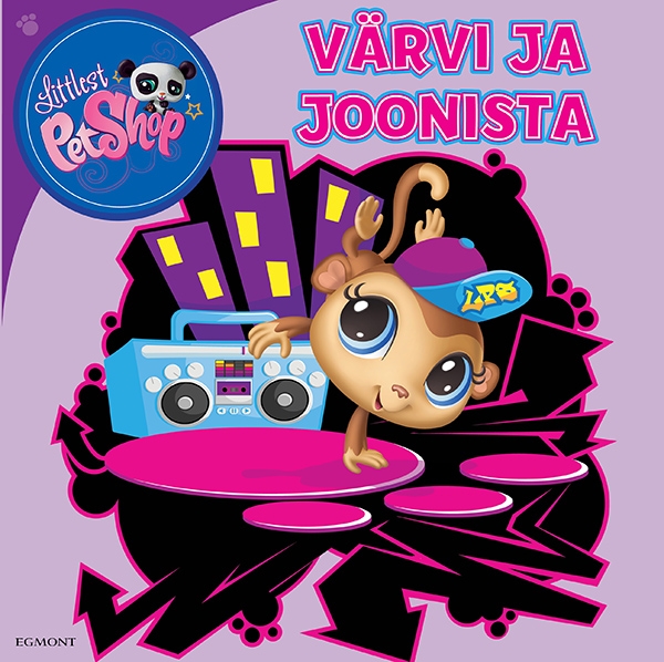 Littlest Pet Shop.Värvi ja joonista -0