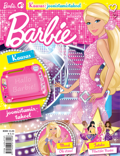Barbie 2010/13 - kaasas joonistamistahvel
