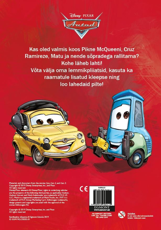 Autod. Värvimisraamat-7206