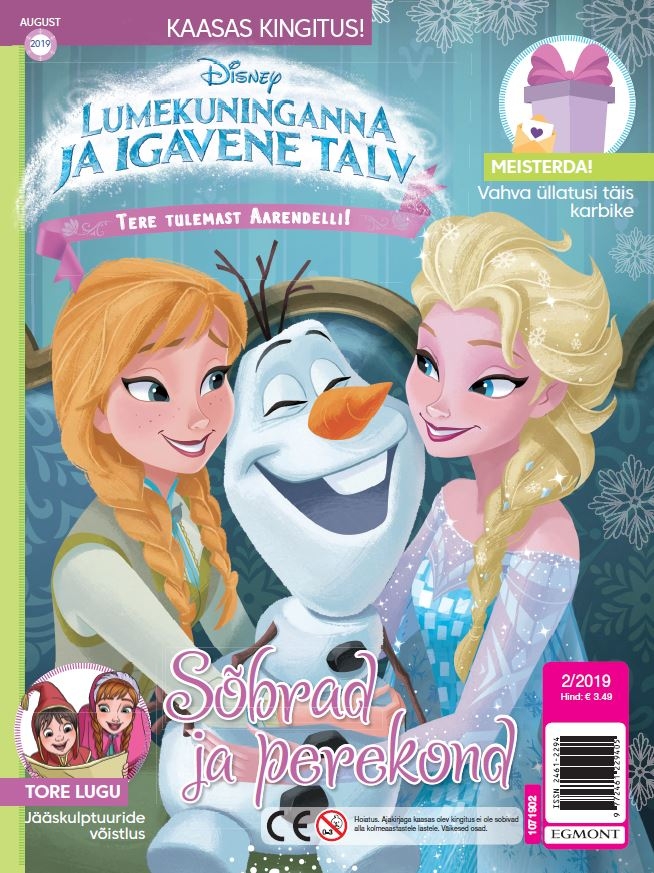 Lumekuninganna 02/2019 - kingituseks märkmik ja harilik-0