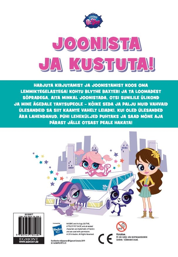 Littlest Pet Shop. Joonista ja kustuta-7216