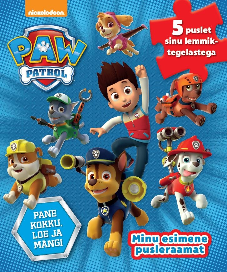 Paw Patrol. Minu esimene pusleraamat-0