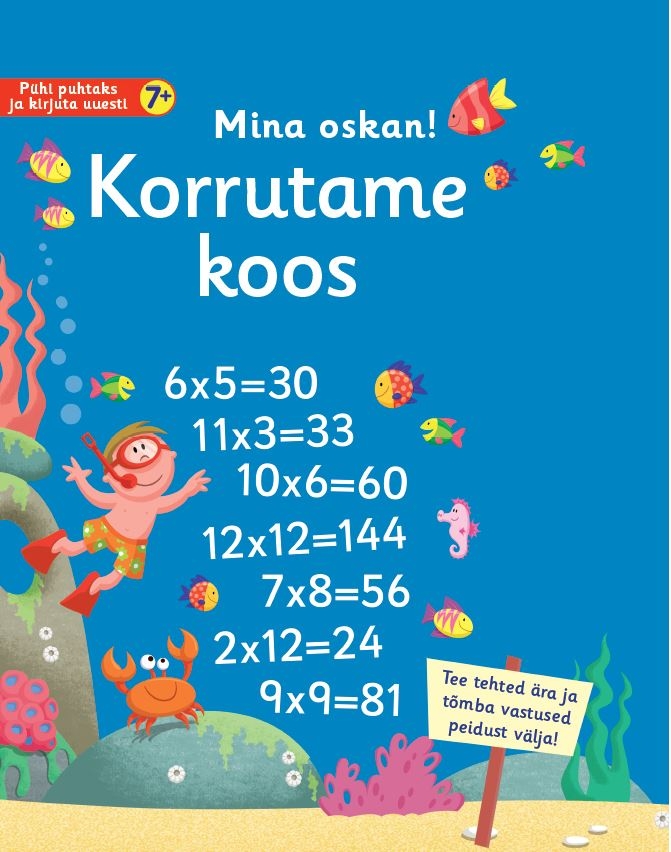 Mina oskan. Korrutame koos!-0