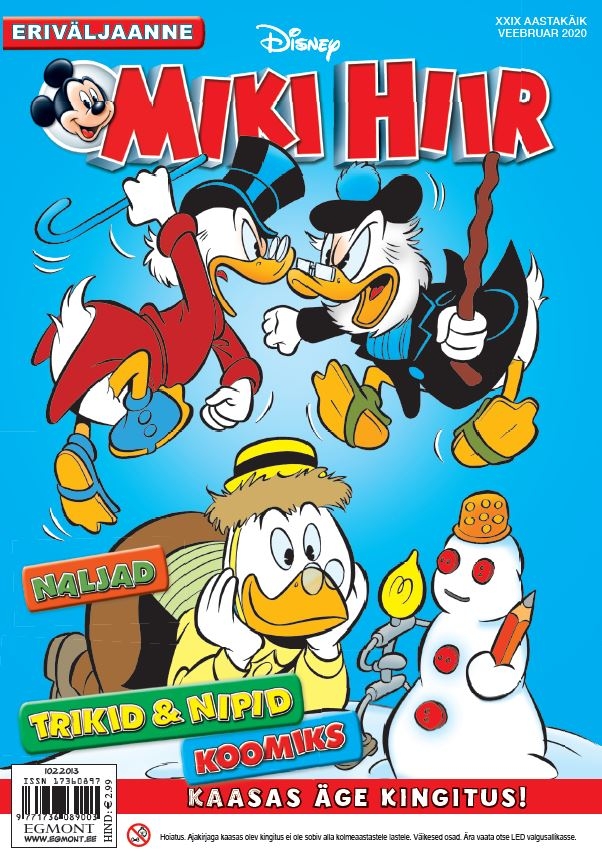 Miki Hiire eriväljaanne 1/2020 - kaasas dekoratiivne LED lamp!-0