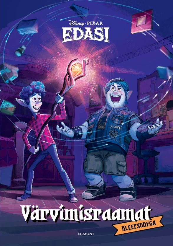 Edasi. Värvimisraamat kleepsudega-0