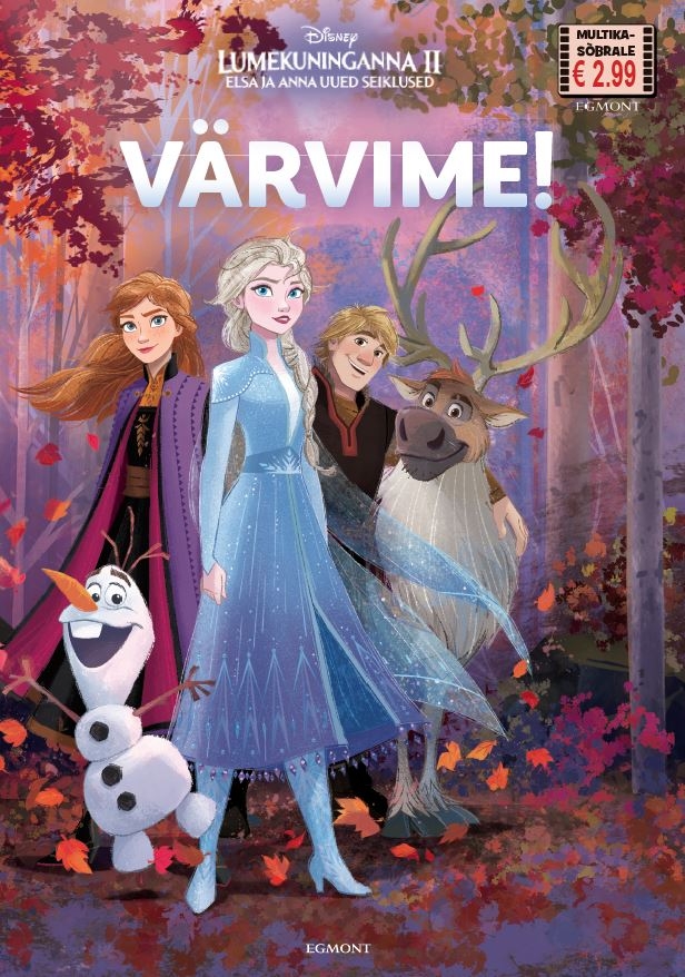Multikasõbrale 2020. Lumekuninganna 2. Elsa ja Anna uued seiklused. Värvime!-0