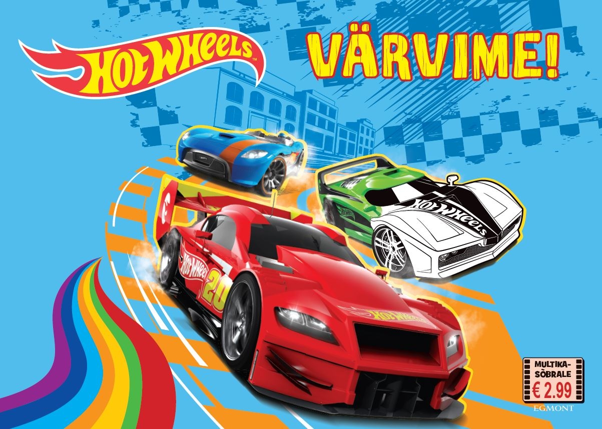 Multikasõbrale 2020. Hot Wheels. Värvime!-0