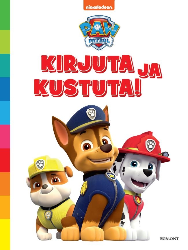 Paw Patrol. Kirjuta ja kustuta-0