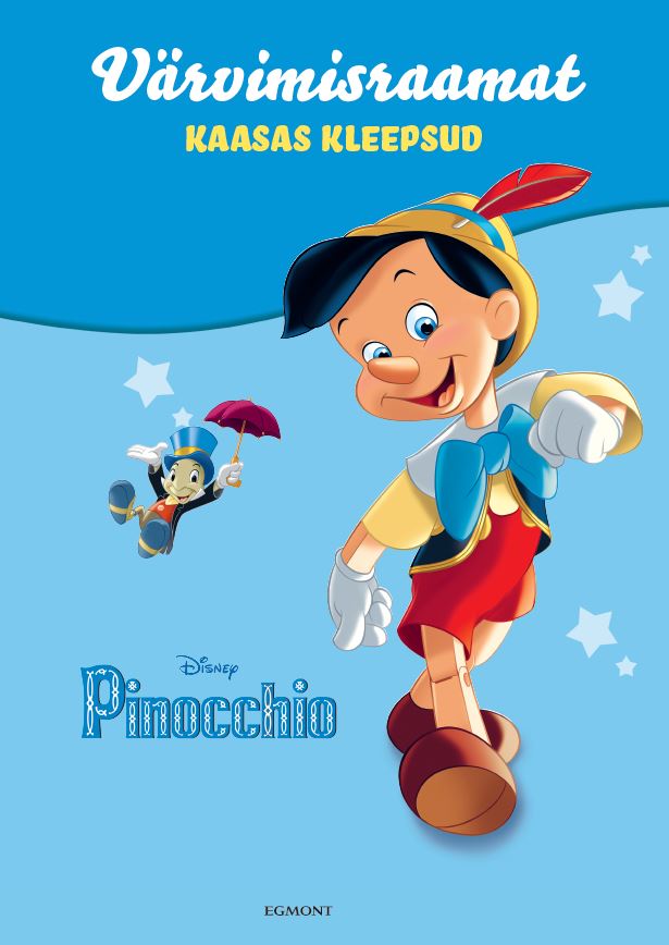 Pinocchio värvimisraamat