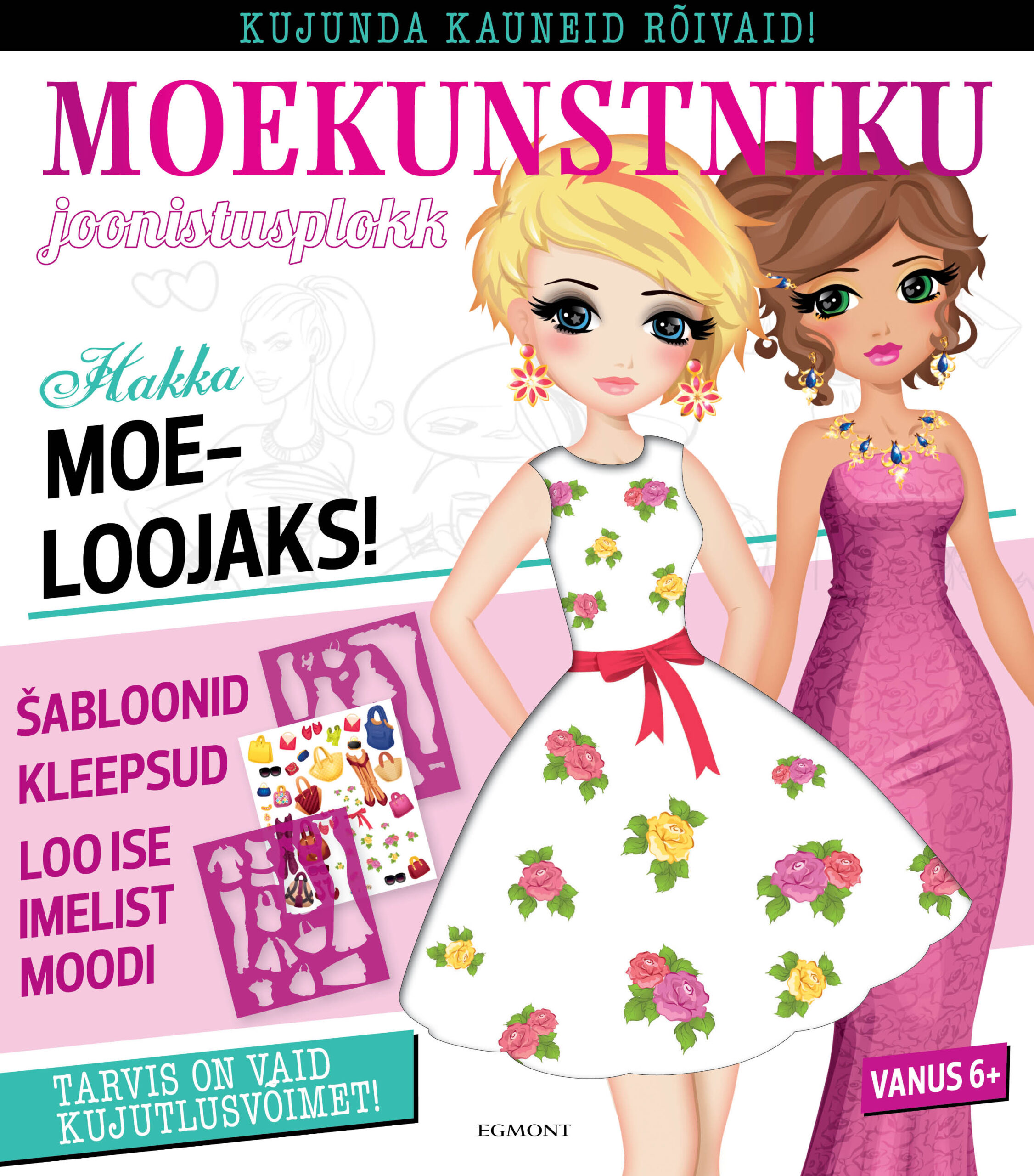 Moekunstniku joonistusplokk. Hakka moeloojaks!