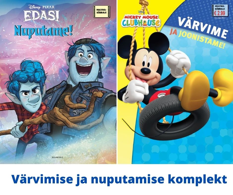 Värvimise ja nuputamise komplekt