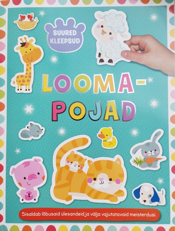 Loomapojad. Suured kleepsud.