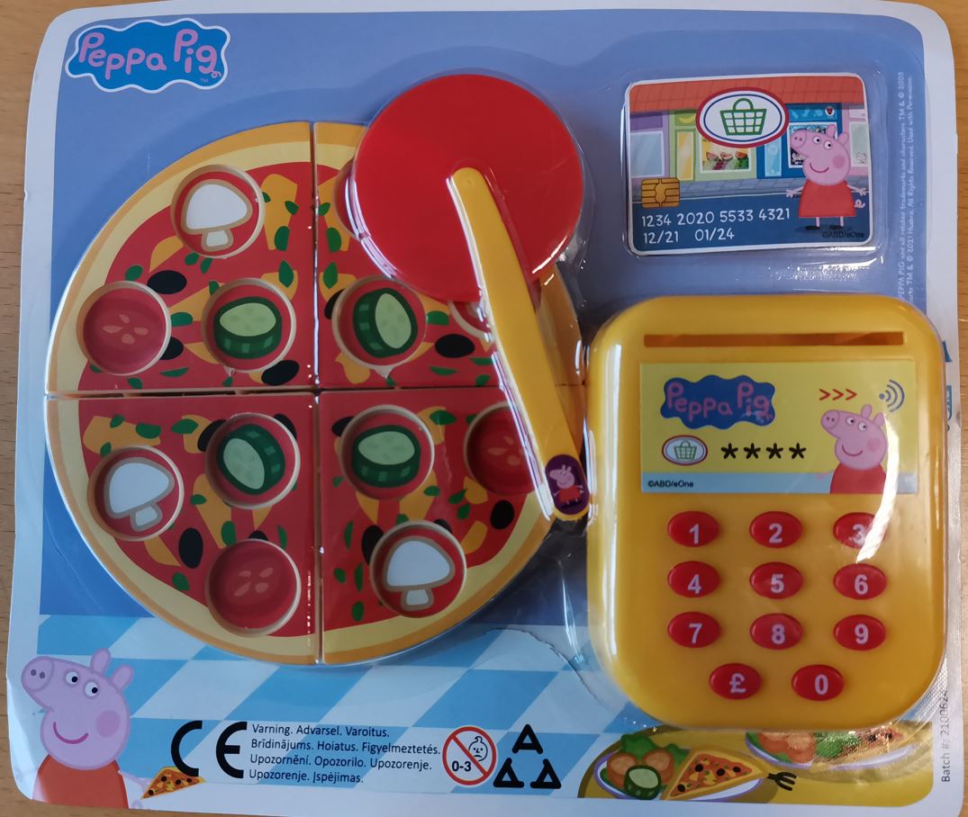 Peppa Pig 2021/3- kaasas pitsa komplekt