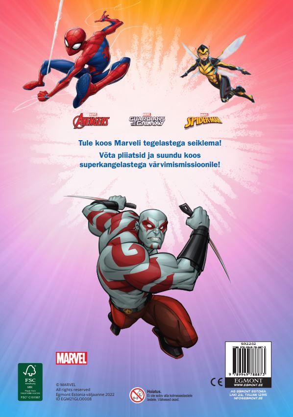 Marvel värvimisraamat