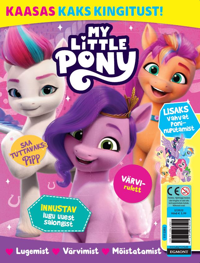 My Little Pony 2022/2 - kaasas Võbelus+ üllatuskingitus