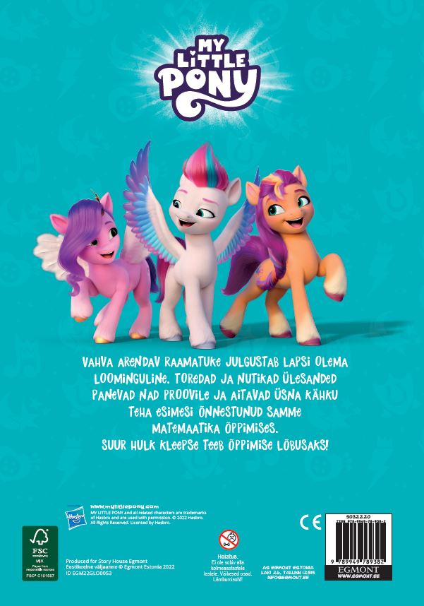 My Little Pony. Õppida on lõbus 123