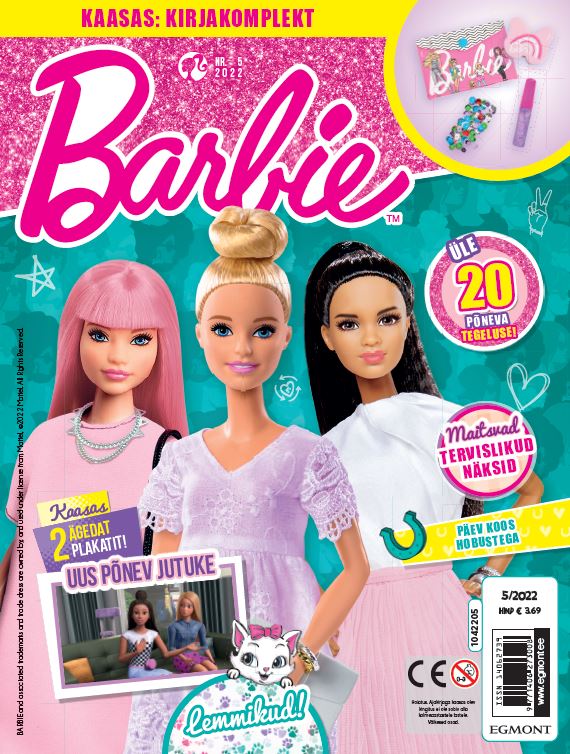 Barbie 2022/5 - kaasas meisterduskomplekt