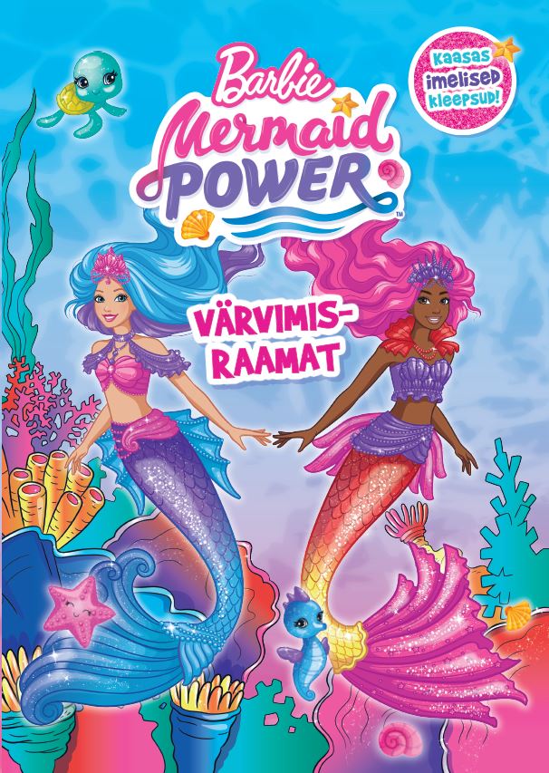 Barbie Mermaid power. Värvimisraamat