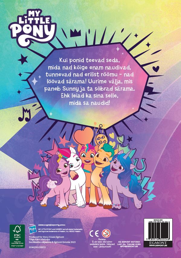 My Little Pony. Värvimisraamat kleepsudega