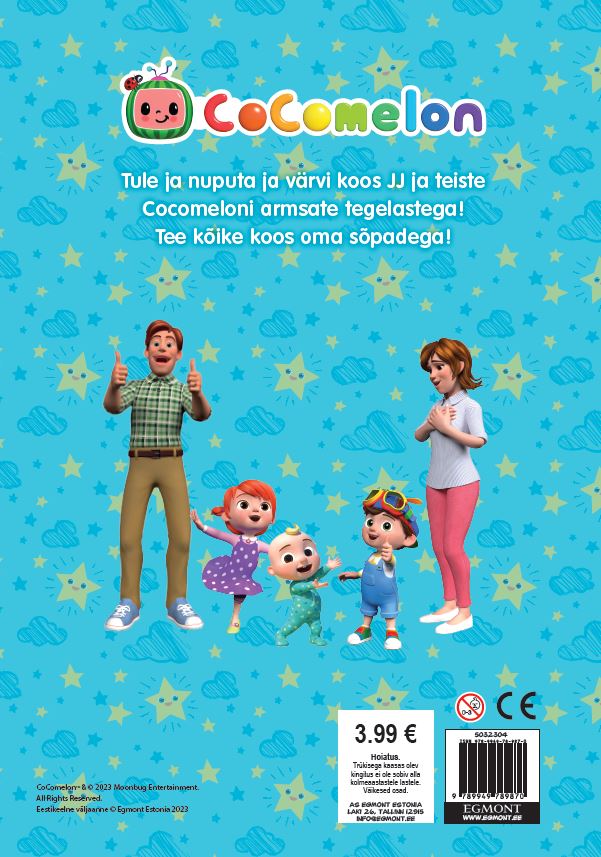 Cocomelon. Teeme kõike koos! - kaasas ksülofon