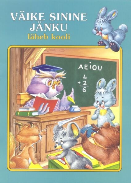 Väike sinine jänku läheb kooli