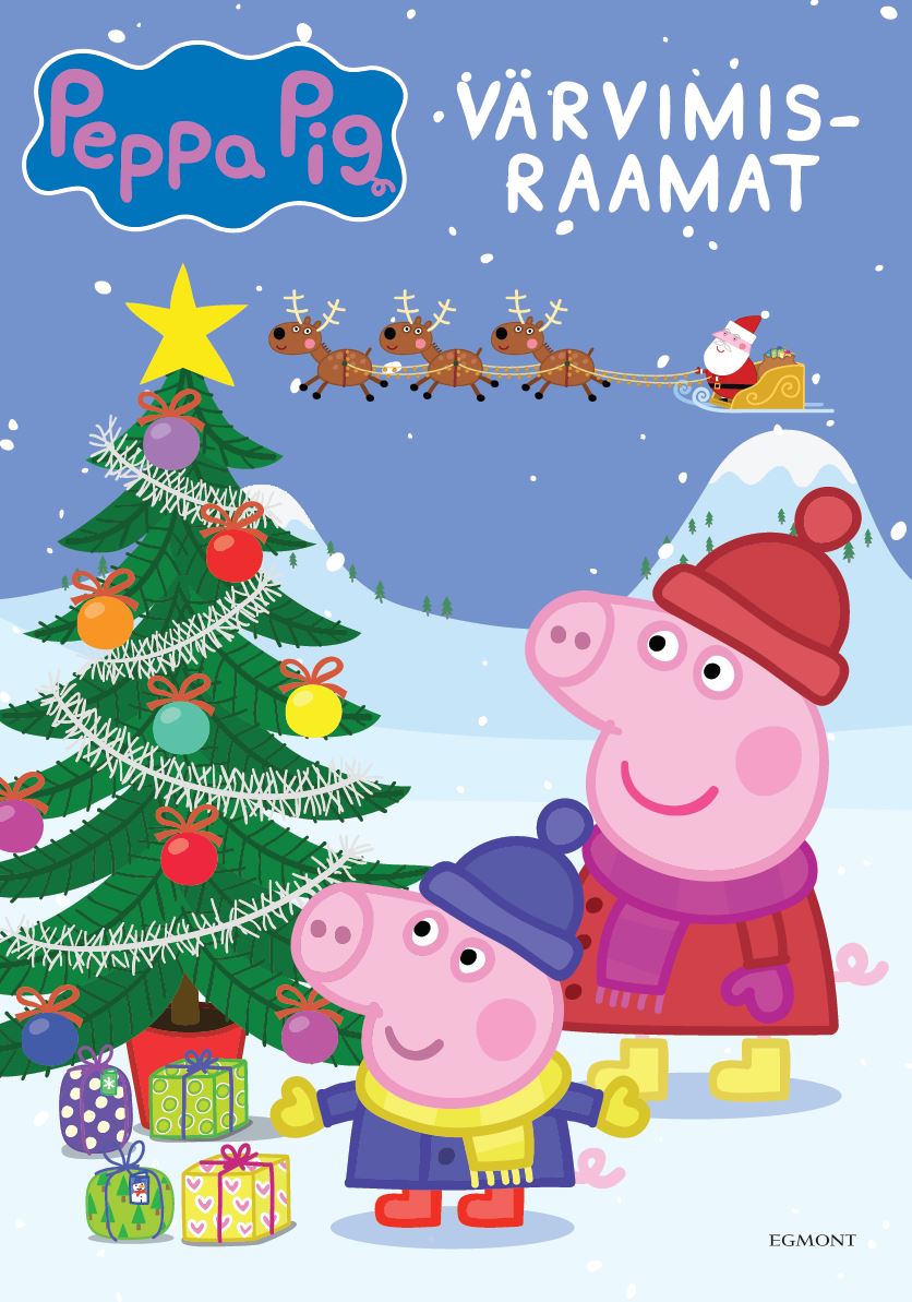 Põrsas Peppa. Värvimisraamat