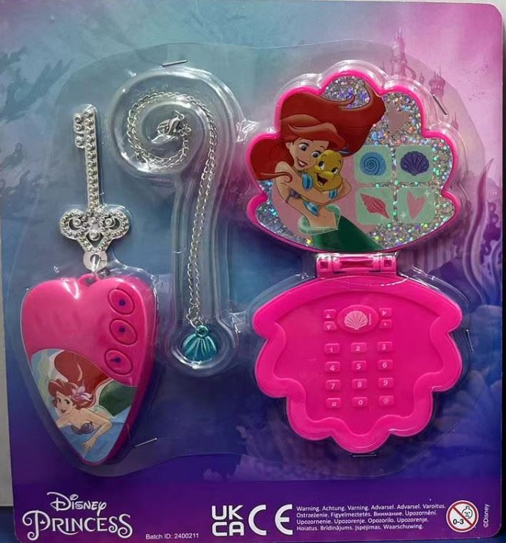 Disney Printsess 2024/1 - kaasas Arieli telefoni ja aksessuaaride komplekt