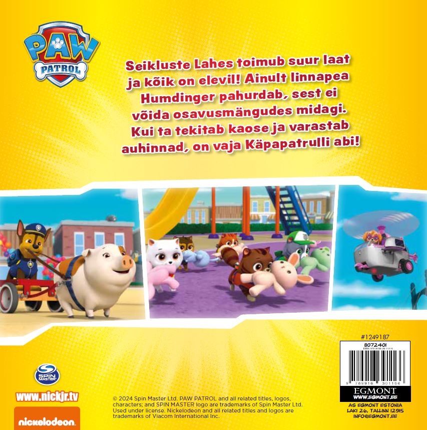 Paw Patrol. Kutsad päästavad laadapäeva