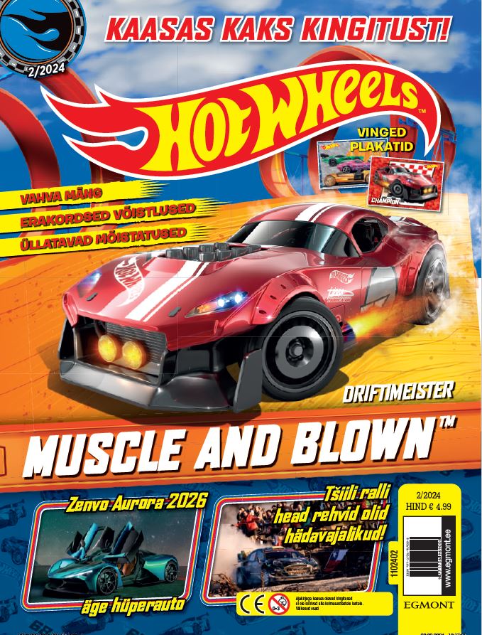 Hot Wheels 2024/2-kaasas kaks autot
