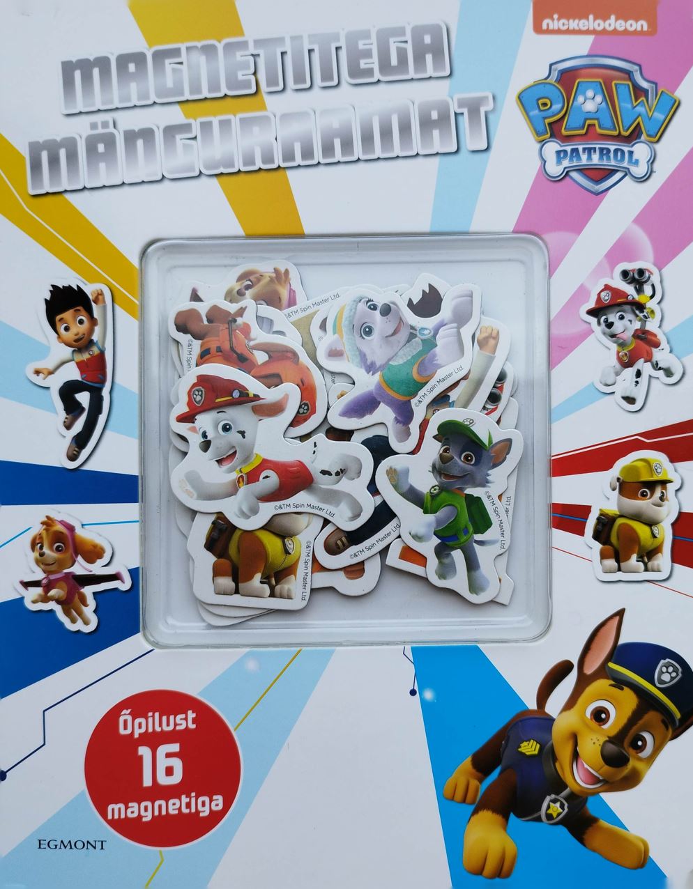 Paw Patrol. Magnetitega mänguraamat