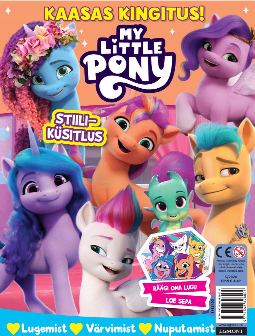 My Little Pony 2024/3 - kaasas lavataguse komplekt