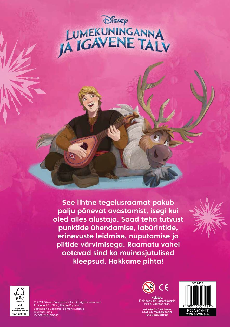 Lumekuninganna ja igavene talv. Alustaja tegelusraamat