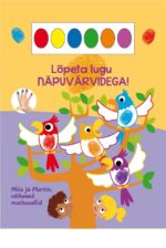 Lõpeta lugu näpuvärvidega. Miia ja Martin, väikesed matkasellid