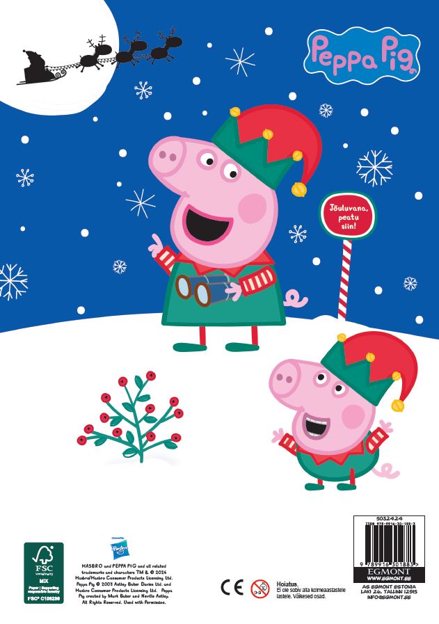 Põrsas Peppa. Kaunid jõulud