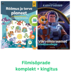 Filmisõprade komplekt (Lightyear värvimisraamatuga)