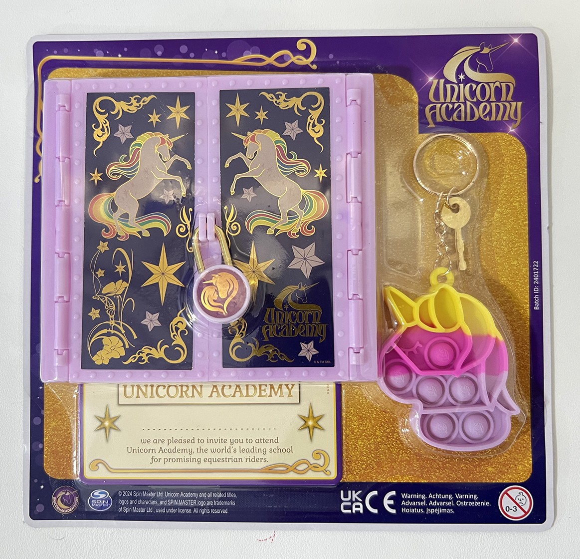 Unicorn Academy 2025/1 - popiti ja karbikese komplekt