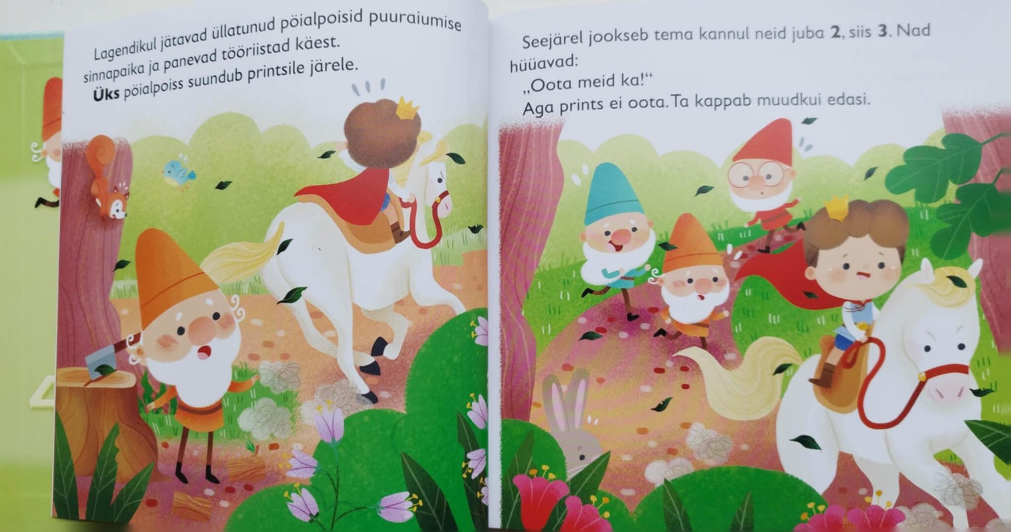 Õpi koos Lumivalgekese ja sõpradega