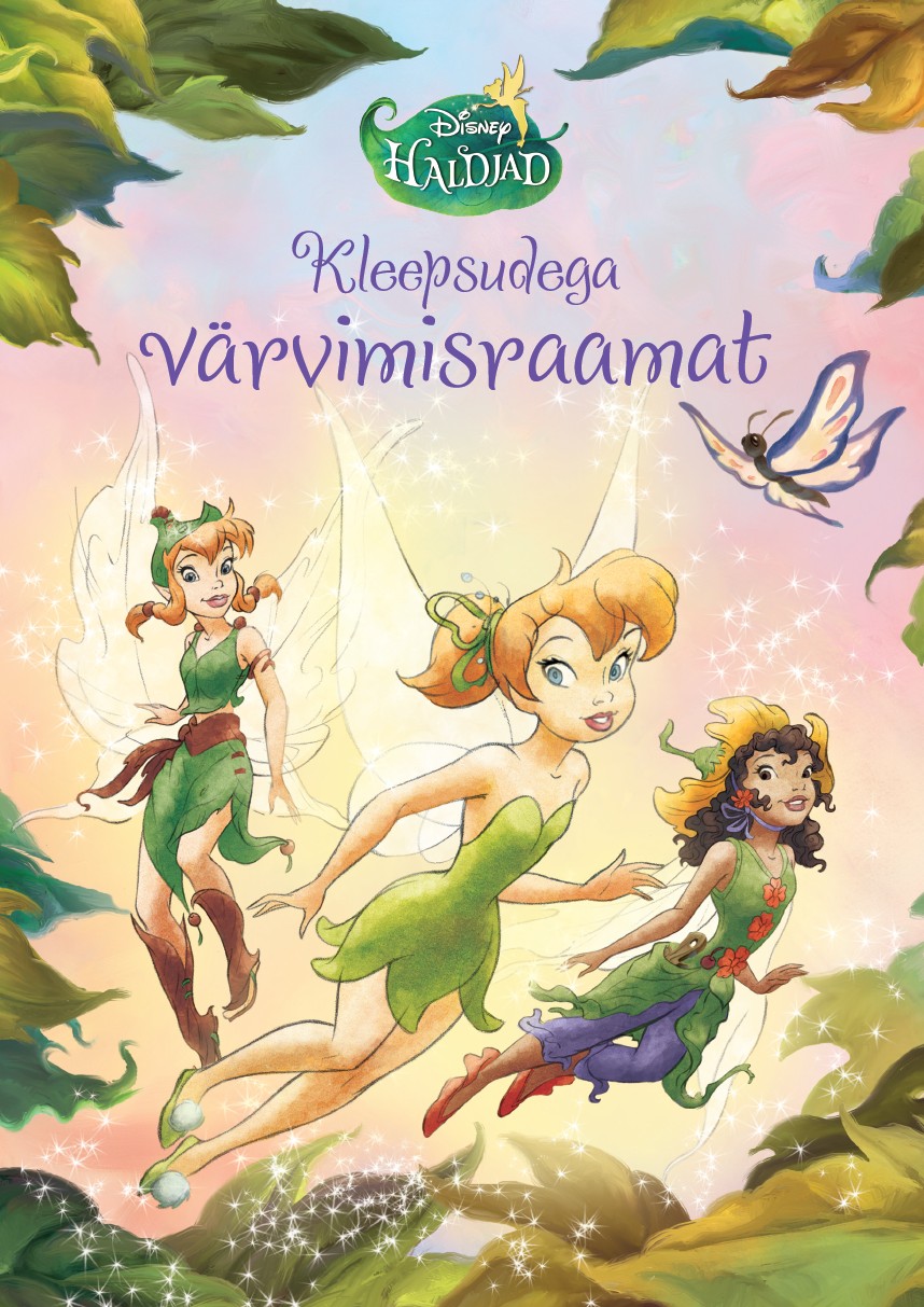 Disney Haldjad. Kleepsudega värvimisraamat
