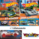 Hot Wheels 2 ajakirja komplekt (24/3+24/4) -kaasas 3 autot