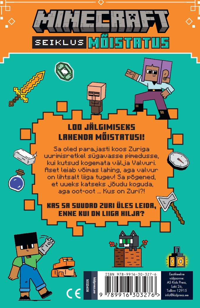 Minecraft. Seiklusmõistatus. Valvuri hoiatus