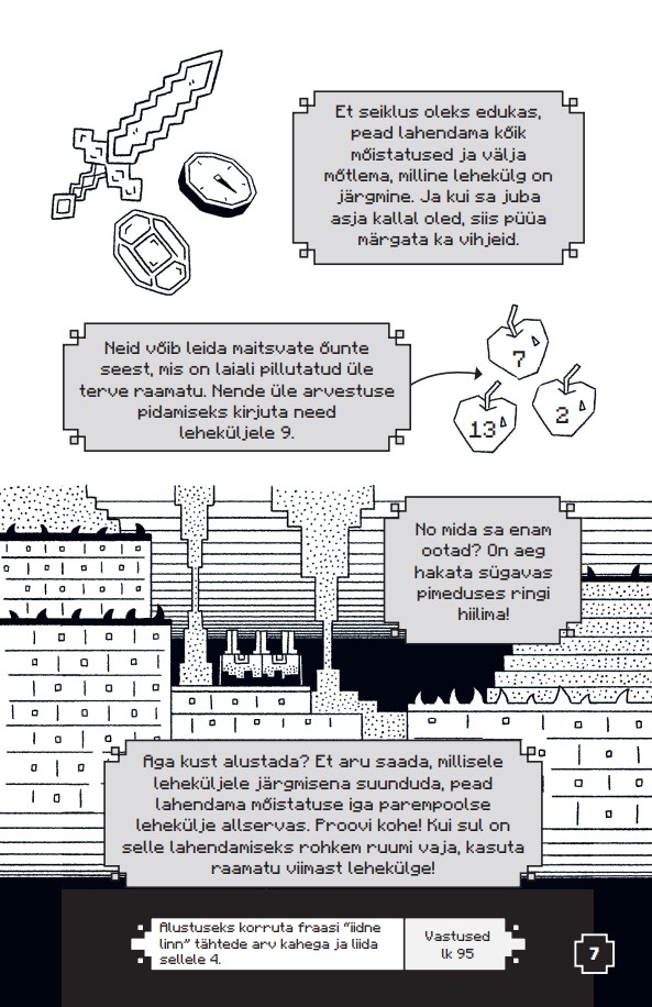Minecraft. Seiklusmõistatus. Valvuri hoiatus