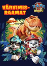 Käpapatrull. Dinosauruse film. Värvimisraamat